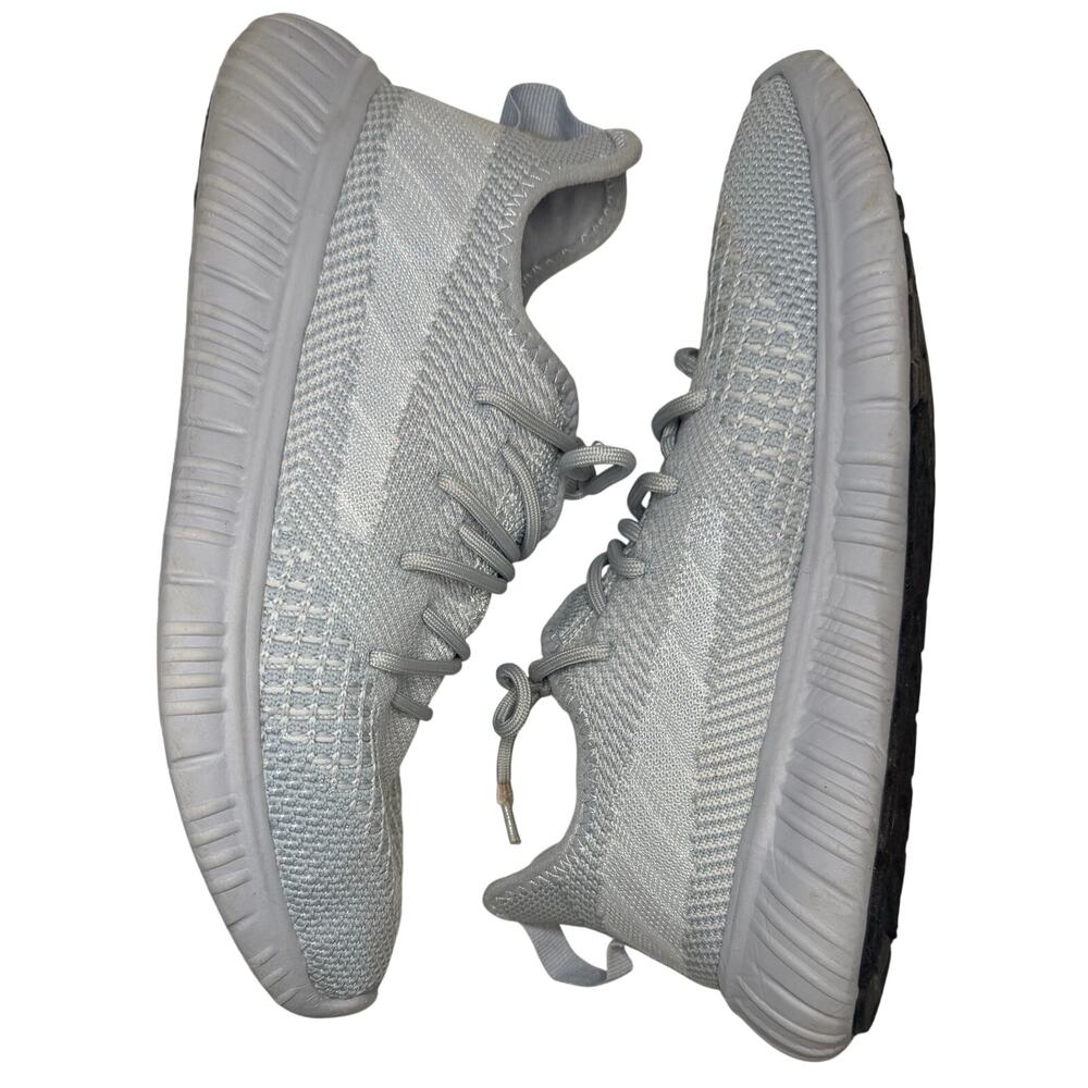 Avia Women's Mixed Knit Sneaker Size 8 Gray